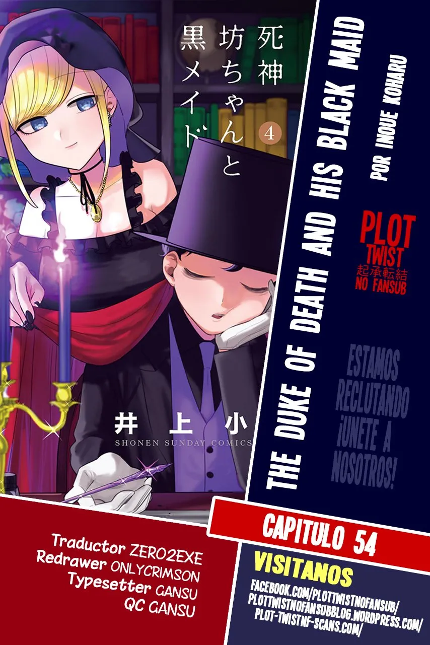 Shinigami Bocchan to Kuro Maid Capítulo 54 en Línea - página 1