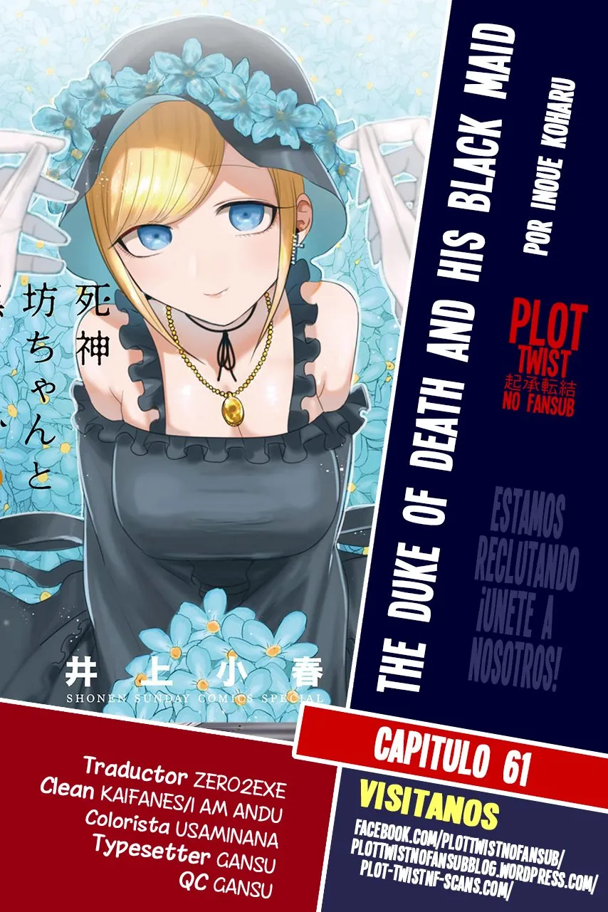 Shinigami Bocchan to Kuro Maid Capítulo 61 en Línea - página 1