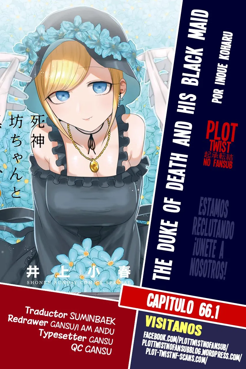 Shinigami Bocchan to Kuro Maid Capítulo 66.1 en Línea - página 1