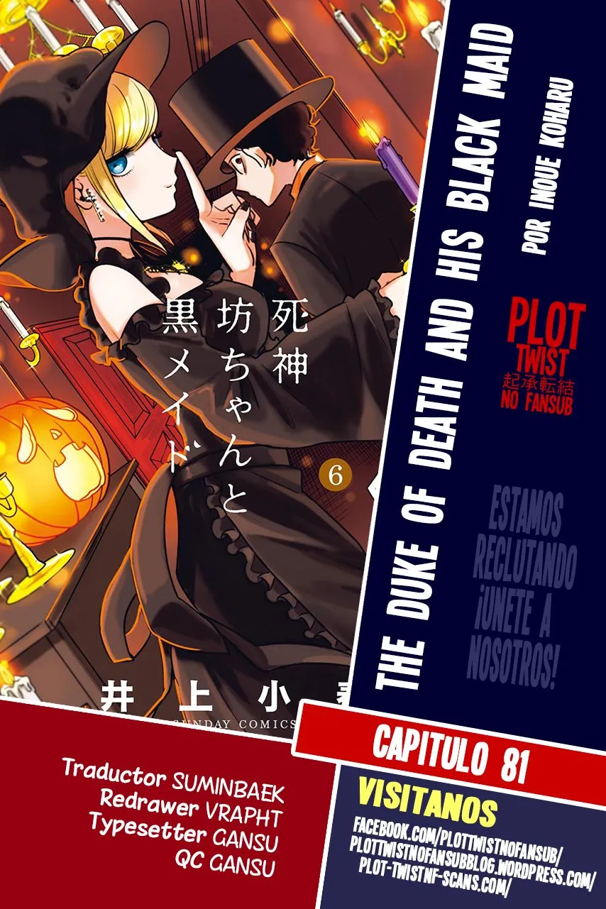Shinigami Bocchan to Kuro Maid Capítulo 81 en Línea - página 1