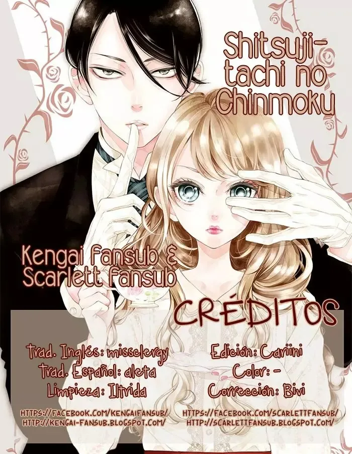 Shitsuji-tachi no Chinmoku Capítulo 15 en Línea - página 1