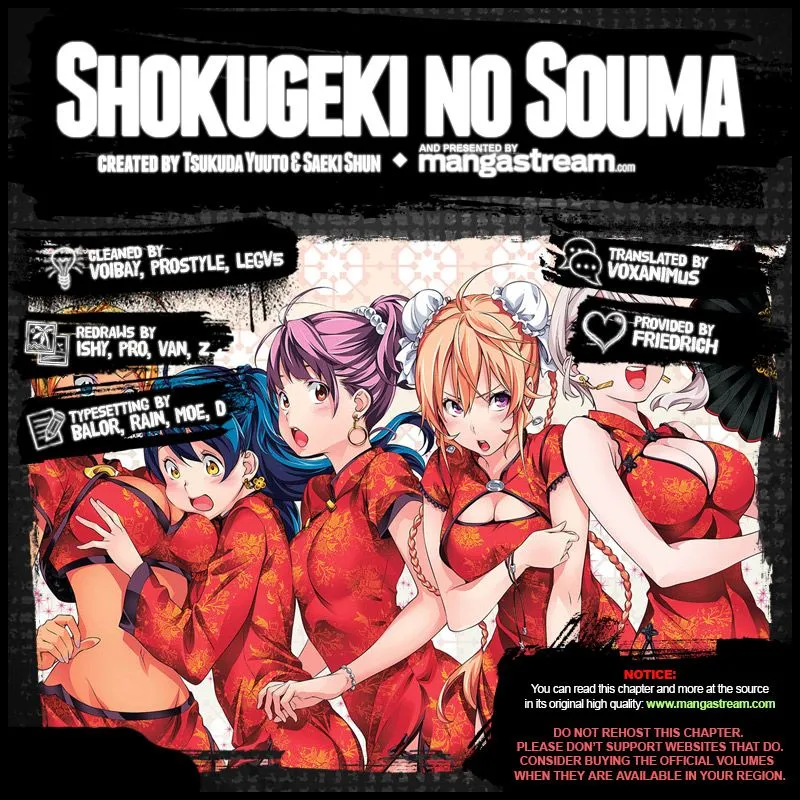 Shokugeki no Soma Capítulo 186 en Línea - página 1