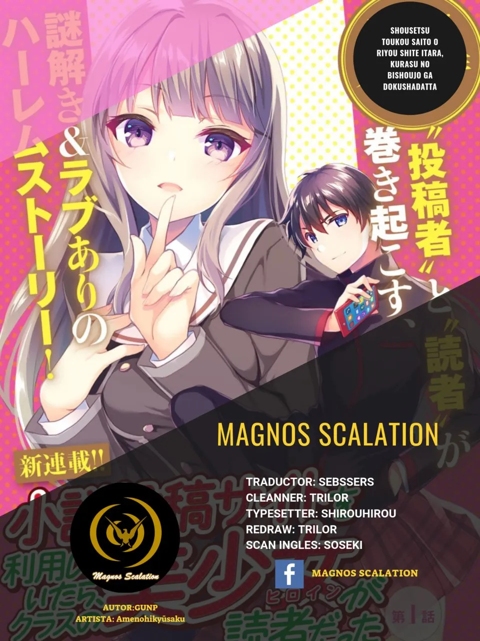 Shousetsu Touko Saito o Riyou Shite Itara, Kurasu no Bishoujo ga Gokushadatta Capítulo 3 en Línea - página 1