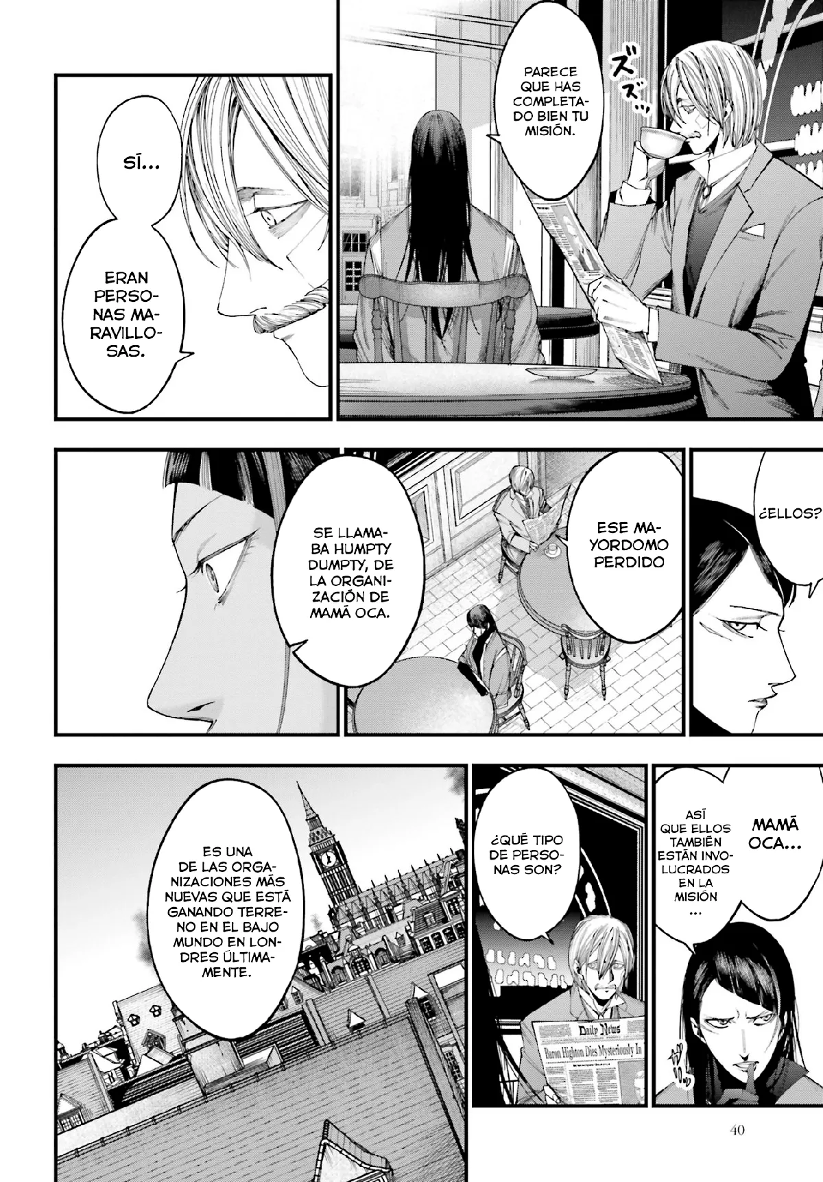 Shuumatsu no Valkyrie: Los expedientes de Jack el Destripador Capítulo 4 en Línea - página 37