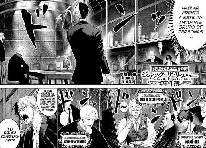 Shuumatsu no Valkyrie: Los expedientes de Jack el Destripador Capítulo 40 en Línea - página 3