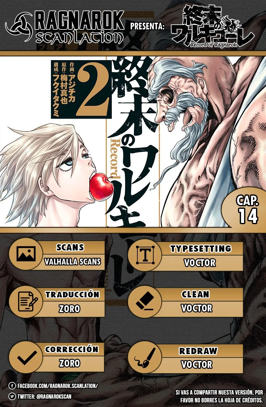 Shuumatsu no Valkyrie Capítulo 14 en Línea - página 1