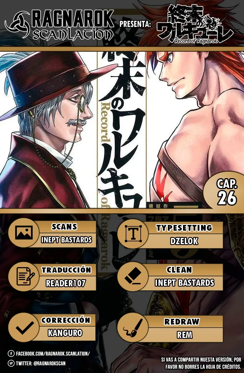 Shuumatsu no Valkyrie Capítulo 26 en Línea - página 1