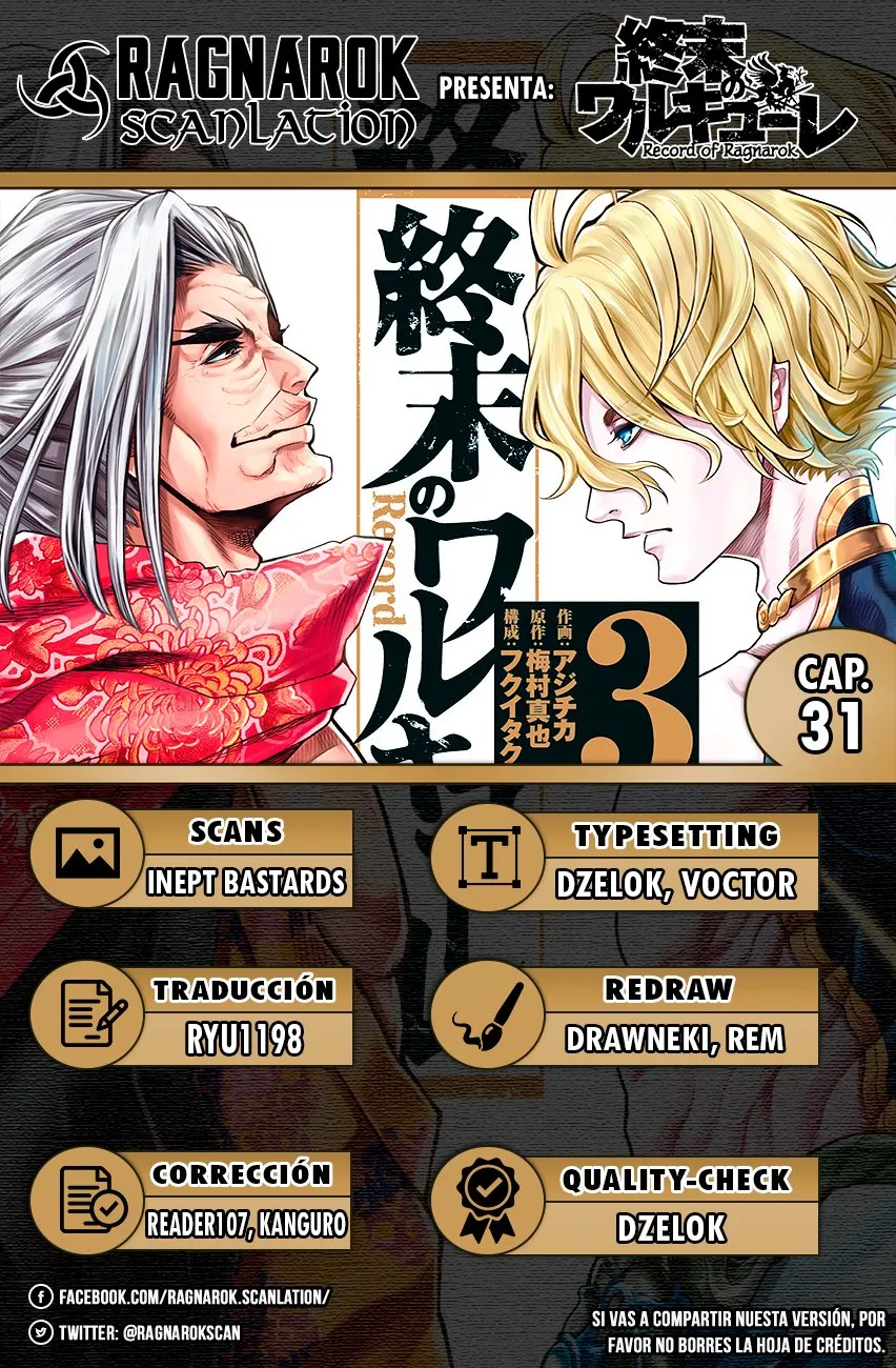 Shuumatsu no Valkyrie Capítulo 31 en Línea - página 1