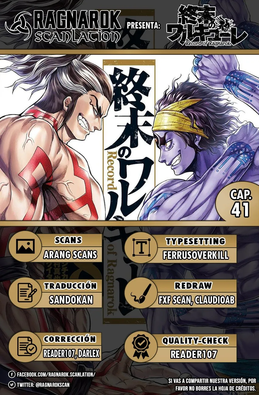 Shuumatsu no Valkyrie Capítulo 41 en Línea - página 1