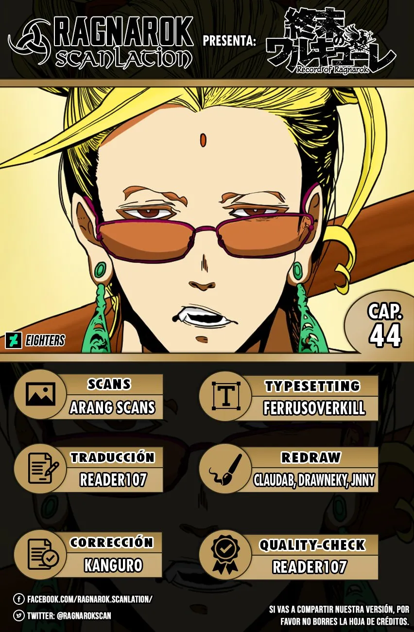 Shuumatsu no Valkyrie Capítulo 44 en Línea - página 1