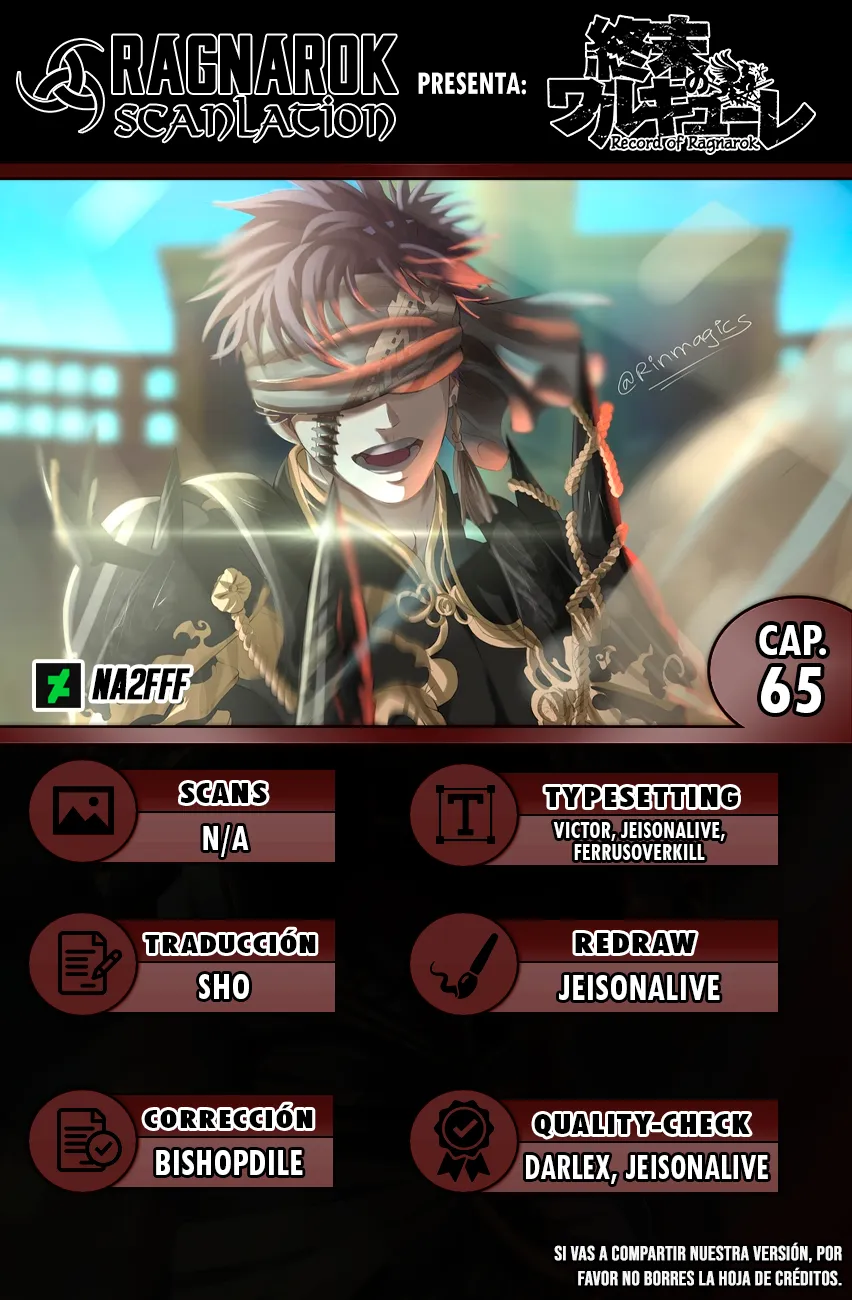 Shuumatsu no Valkyrie Capítulo 65 en Línea - página 1