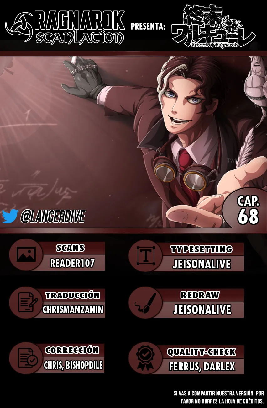 Shuumatsu no Valkyrie Capítulo 68 en Línea - página 1