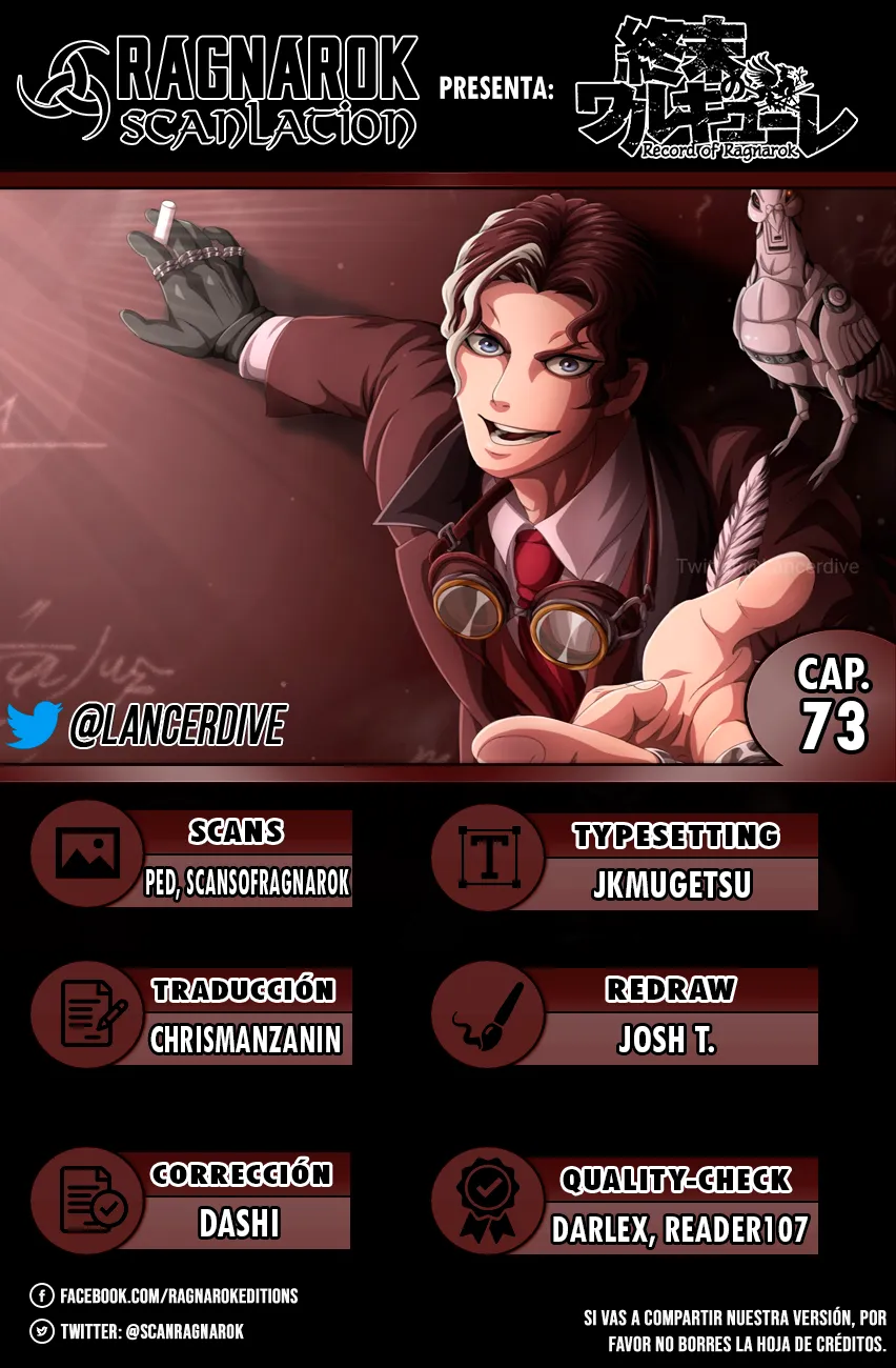 Shuumatsu no Valkyrie Capítulo 73 en Línea - página 1