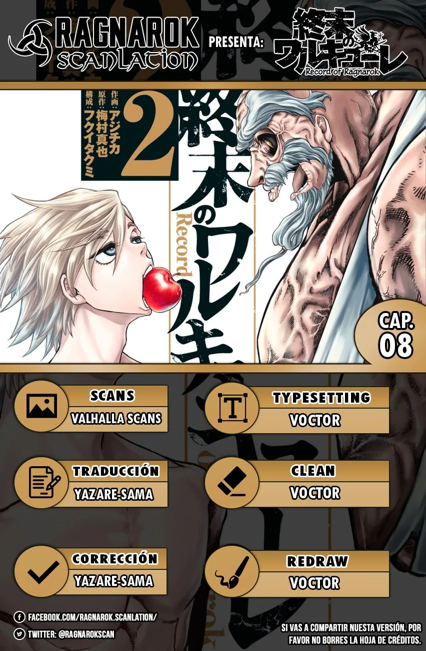 Shuumatsu no Valkyrie Capítulo 8 en Línea - página 1