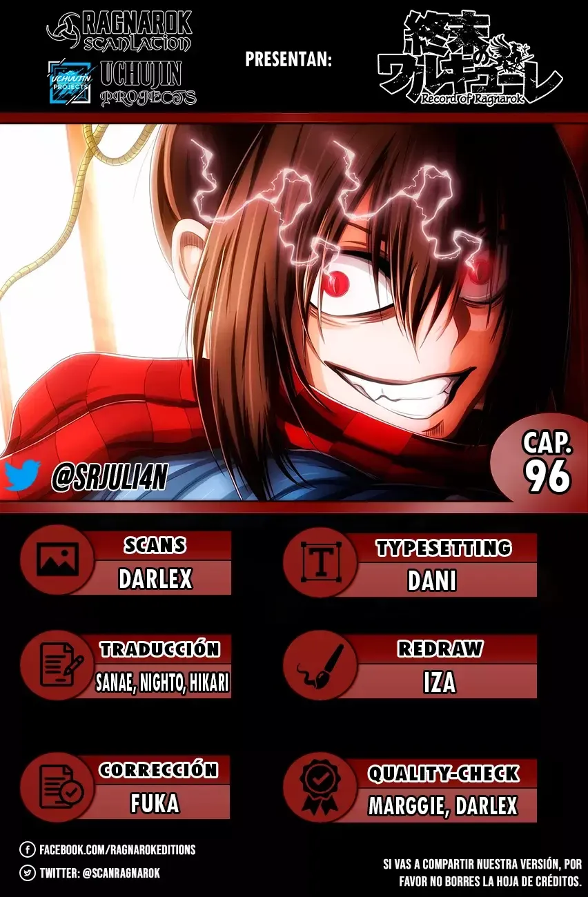 Shuumatsu no Valkyrie Capítulo 96 en Línea - página 1
