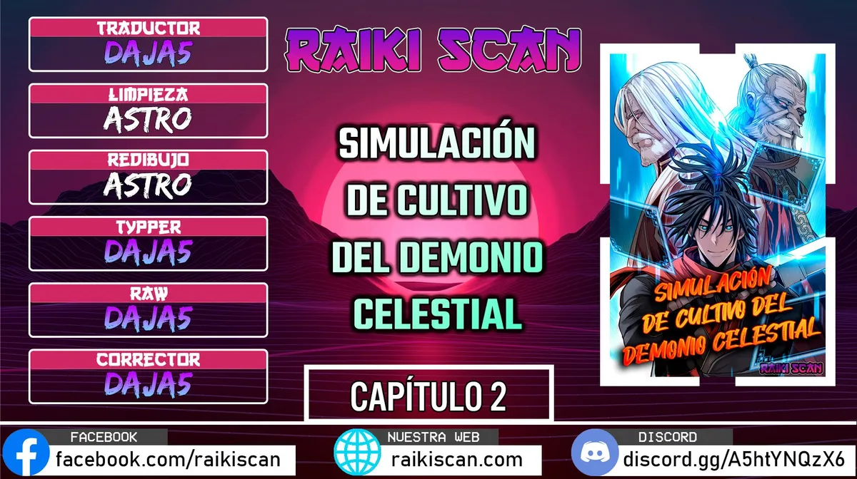 Simulación de cultivo del demonio celestial Capítulo 2 en Línea - página 1