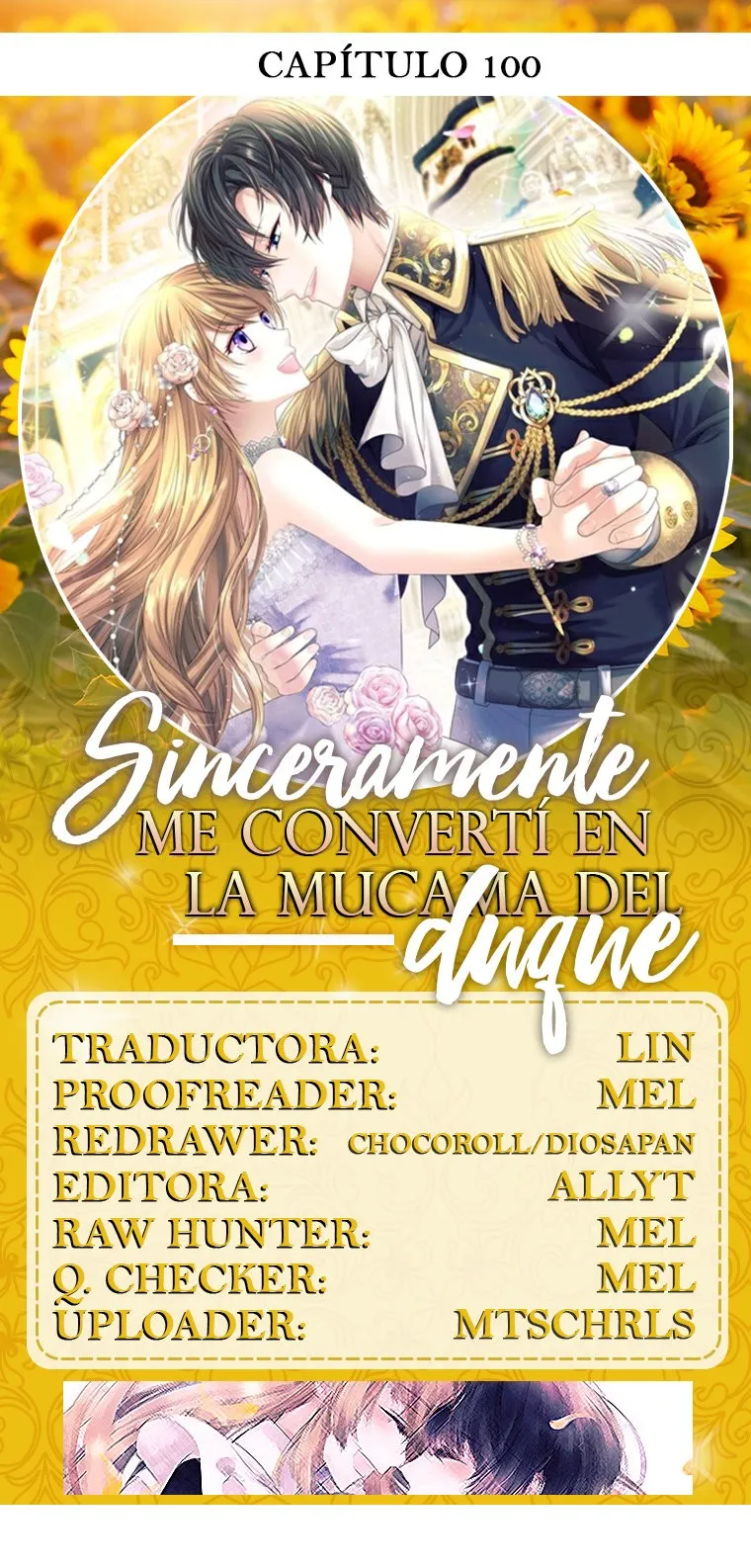 Sinceramente: me convertí en la mucama del duque Capítulo 100 en Línea - página 5