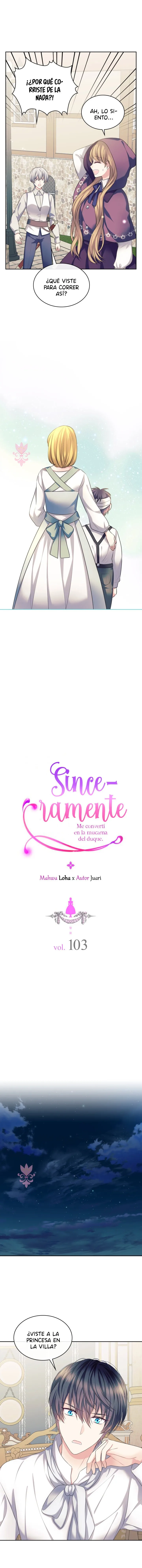 Sinceramente: me convertí en la mucama del duque Capítulo 103 en Línea - página 8
