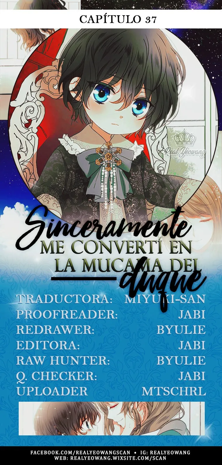 Sinceramente: me convertí en la mucama del duque Capítulo 37 en Línea - página 1