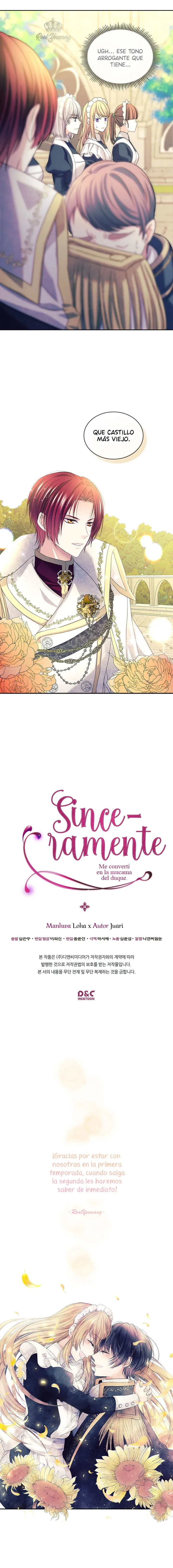 Sinceramente: me convertí en la mucama del duque Capítulo 45 en Línea - página 13