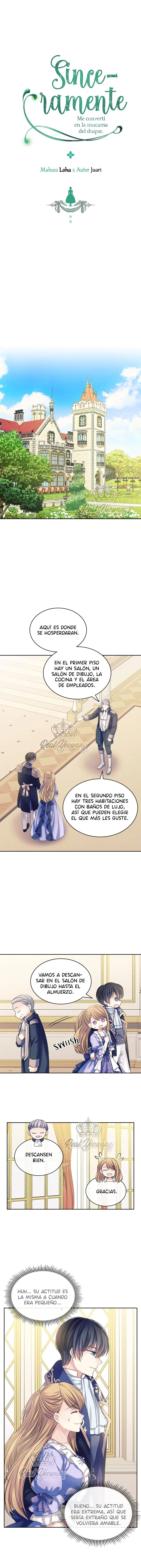 Sinceramente: me convertí en la mucama del duque Capítulo 64 en Línea - página 2