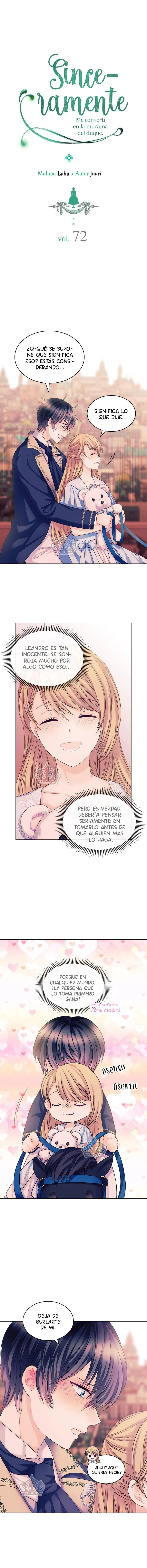 Sinceramente: me convertí en la mucama del duque Capítulo 72 en Línea - página 2