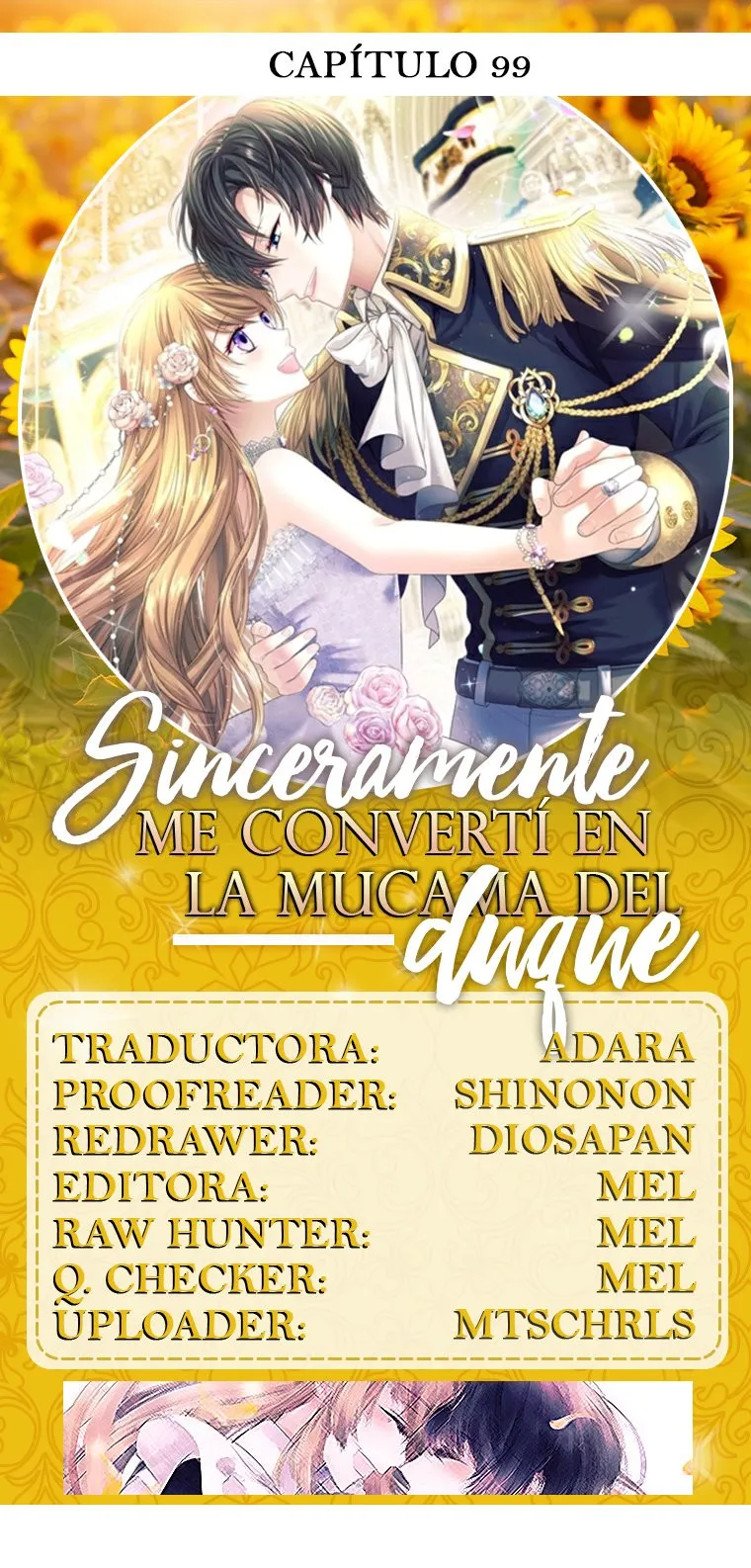 Sinceramente: me convertí en la mucama del duque Capítulo 99 en Línea - página 5