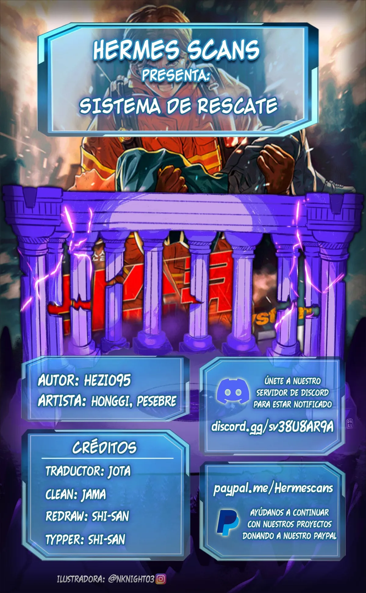 Sistema de Rescate Capítulo 9 en Línea - página 1