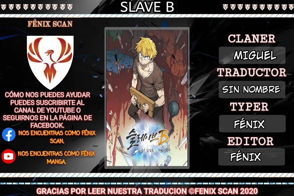 SLAVE B Capítulo 1 en Línea - página 1