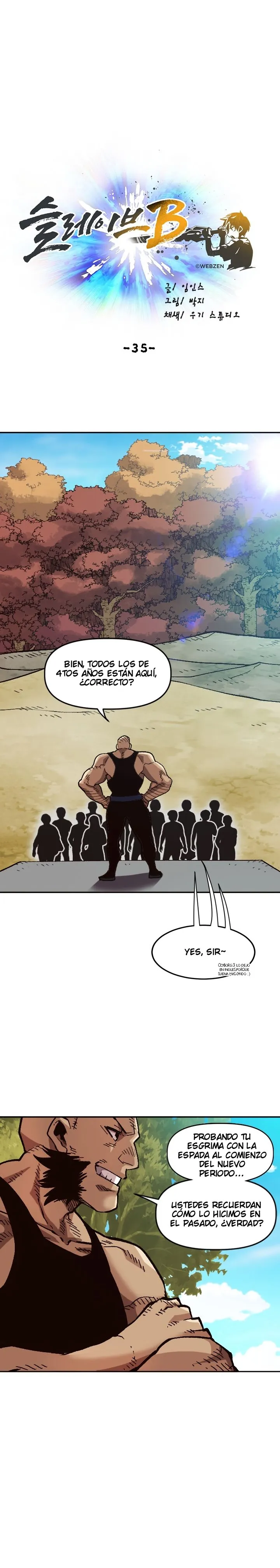 SLAVE B Capítulo 35 en Línea - página 7