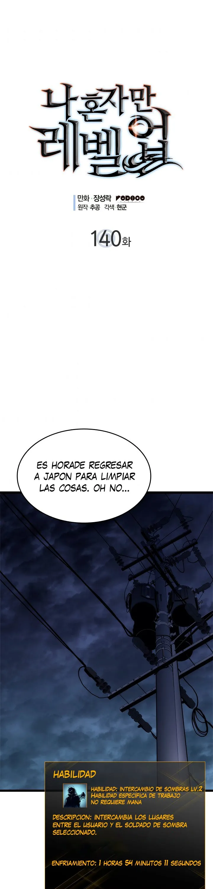 Solo Leveling Capítulo 140 en Línea - página 2