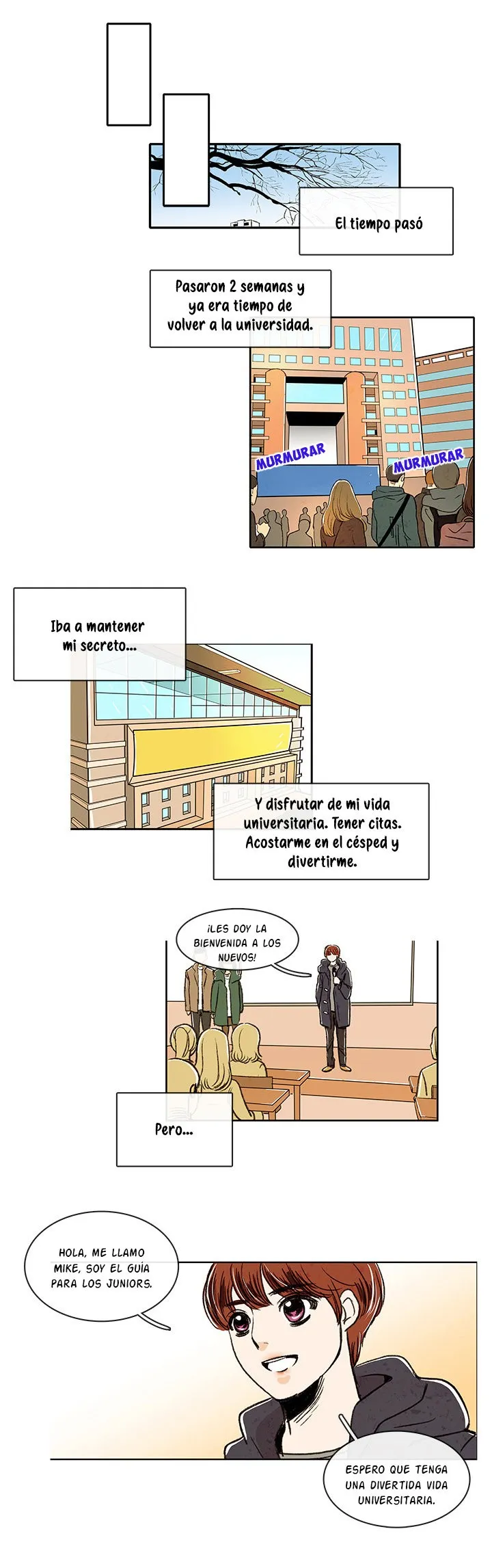 Solo nos Agarramos de la Mano Capítulo 3 en Línea - página 17