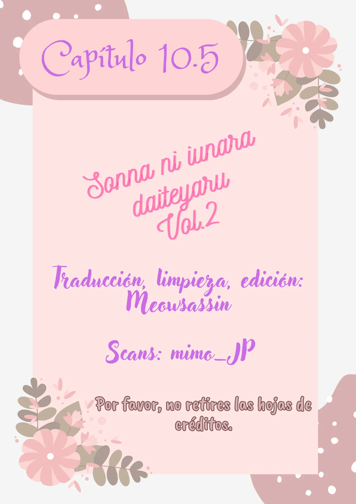 Sonnani iunara daite yaru Capítulo 10.5 en Línea - página 1