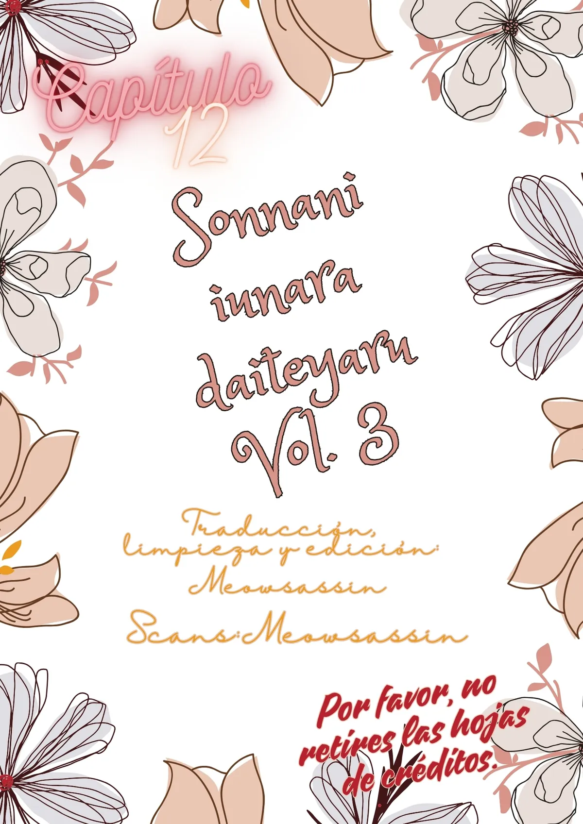 Sonnani iunara daite yaru Capítulo 12 en Línea - página 1