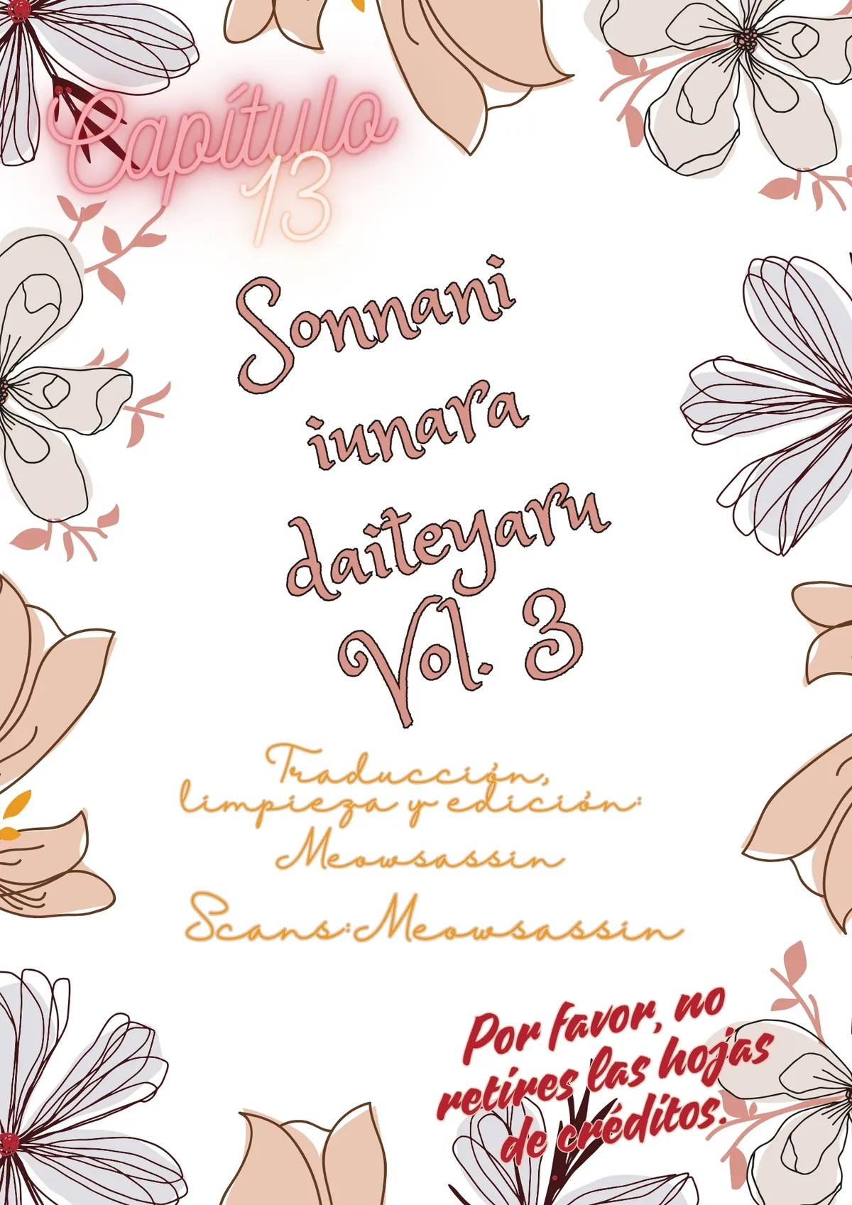 Sonnani iunara daite yaru Capítulo 13 en Línea - página 1