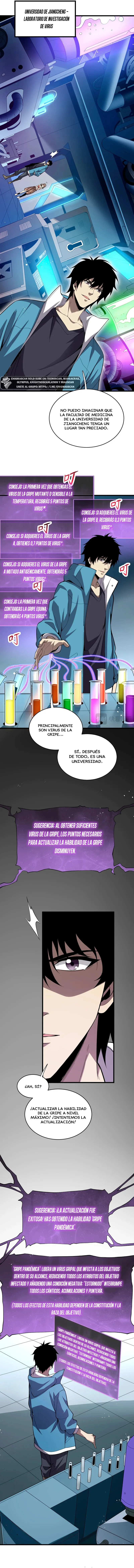 Soy el Rey de los Virus Capítulo 13 en Línea - página 7