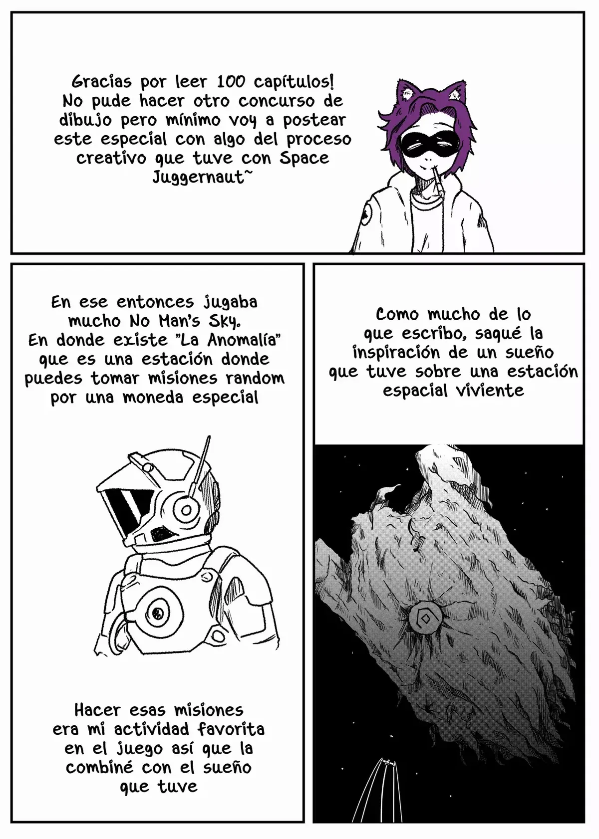 Space Juggernaut Capítulo 100.5 en Línea - página 1