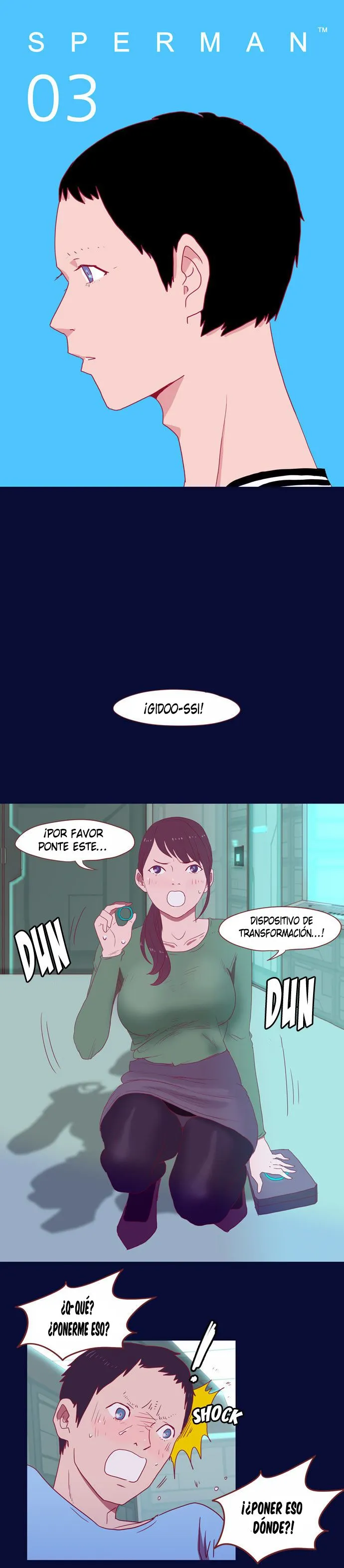 SPERMAN Capítulo 3 en Línea - página 1