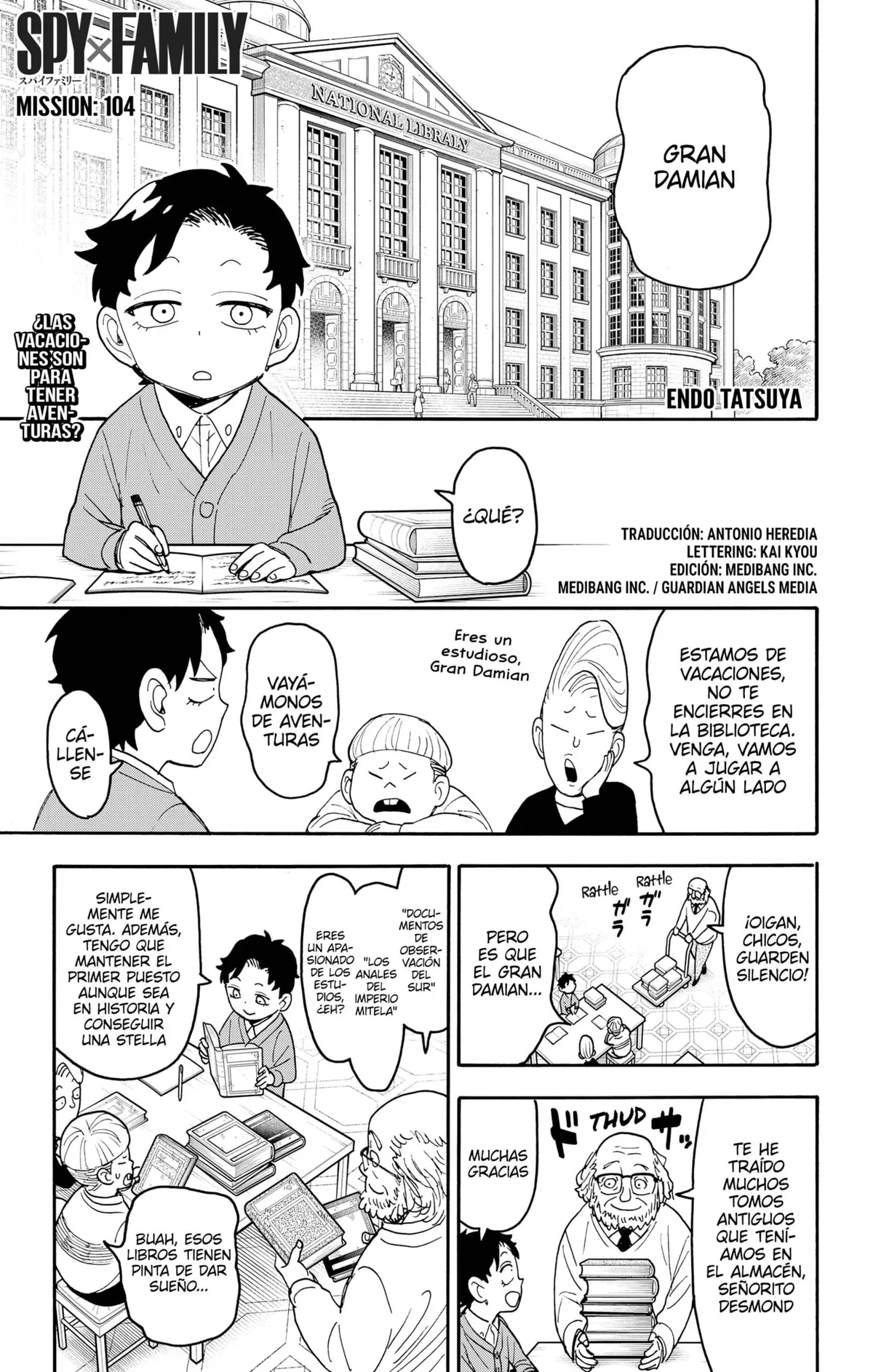 SPY×FAMILY Capítulo 104 en Línea - página 1
