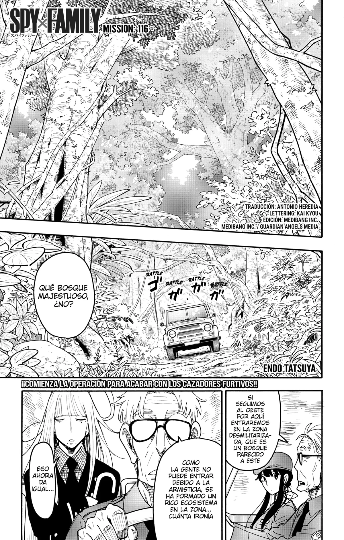 SPY×FAMILY Capítulo 116 en Línea - página 1