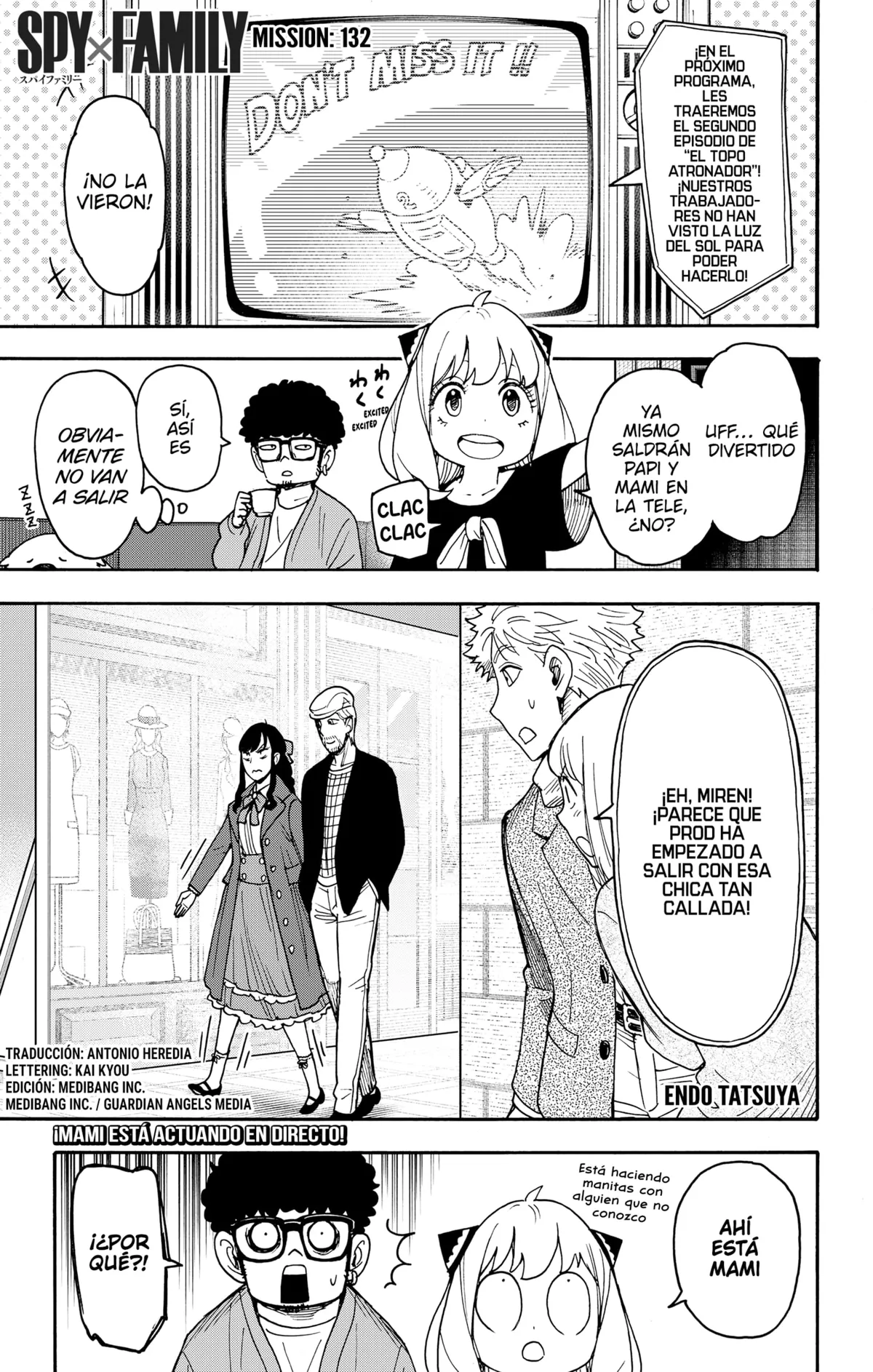 SPY×FAMILY Capítulo 132 en Línea - página 1
