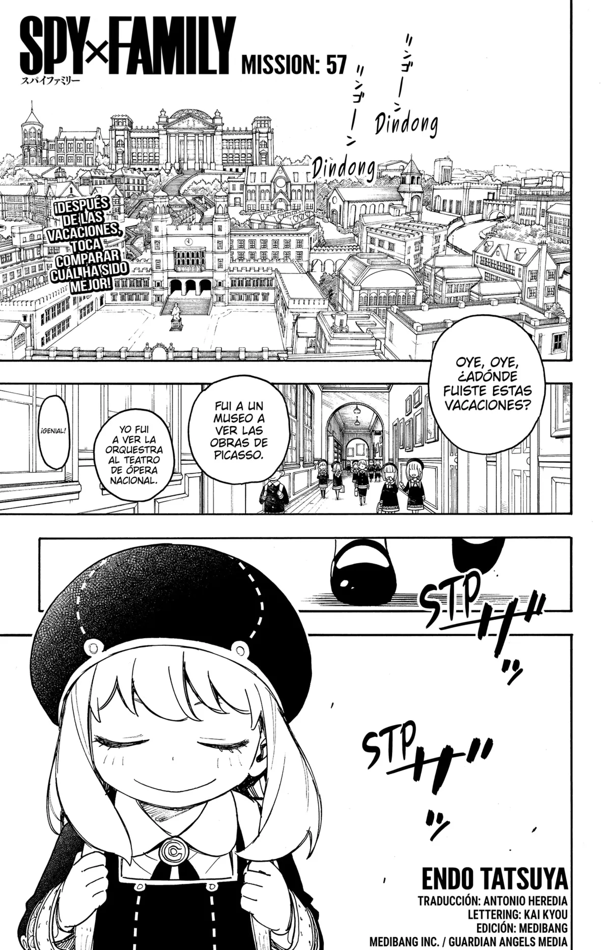 SPY×FAMILY Capítulo 57 en Línea - página 1