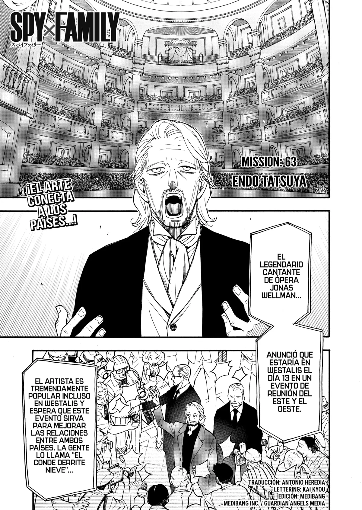 SPY×FAMILY Capítulo 63 en Línea - página 1