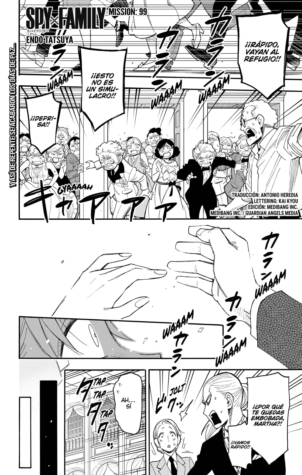 SPY×FAMILY Capítulo 99 en Línea - página 1