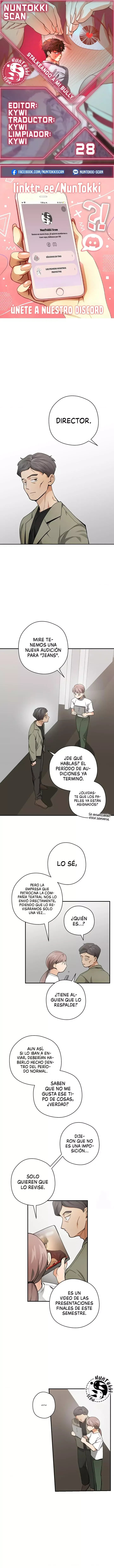 Stalkeando a mi bully Capítulo 28 en Línea - página 1