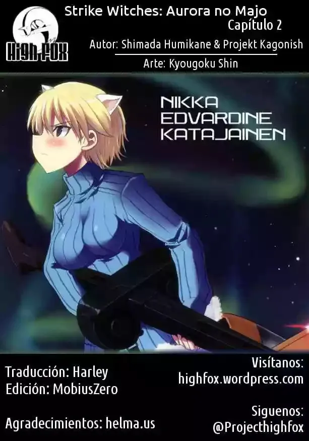 Strike Witches: Aurora no Majo Capítulo 2 en Línea - página 1