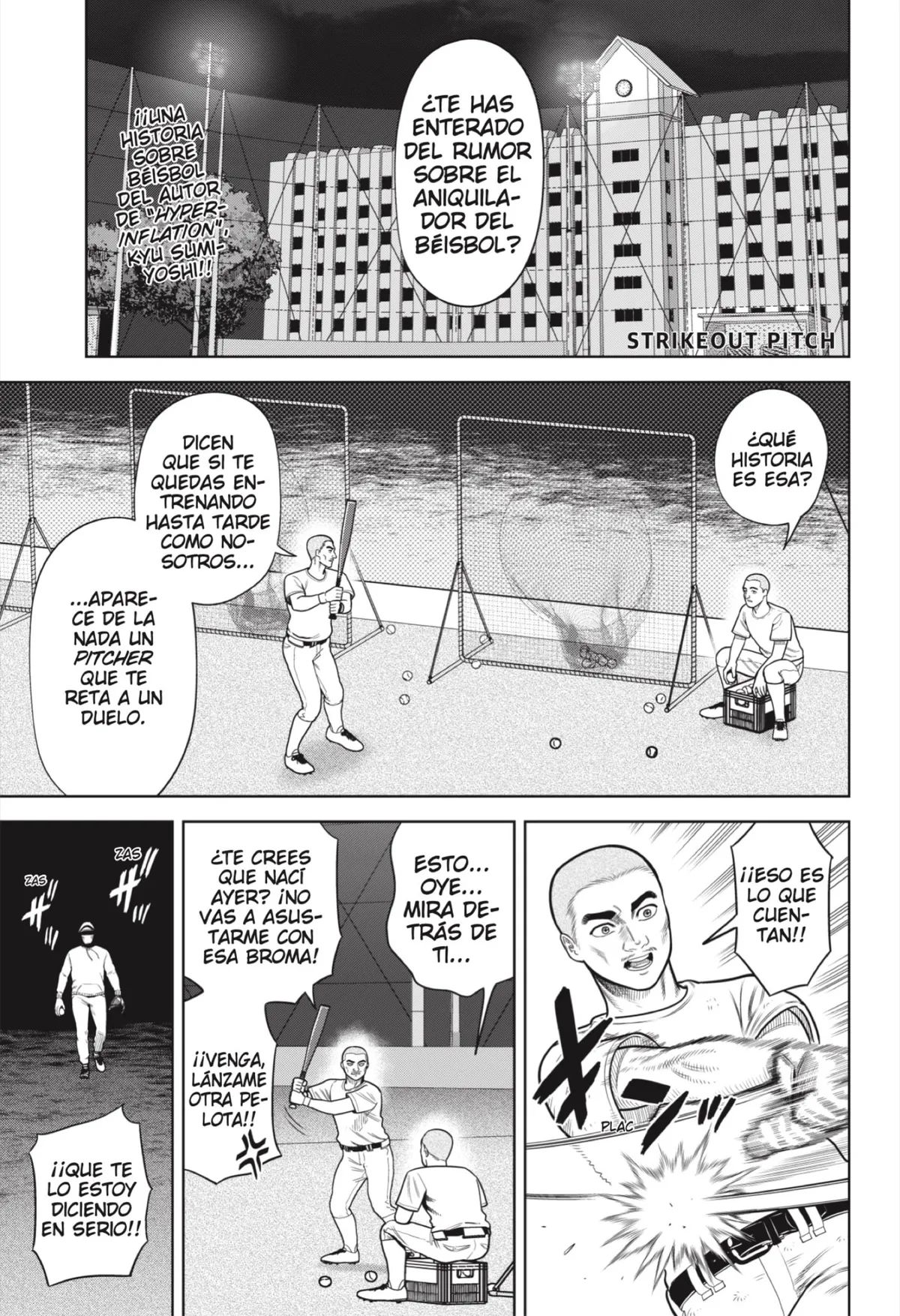 Strikeout Pitch Capítulo 1 en Línea - página 1