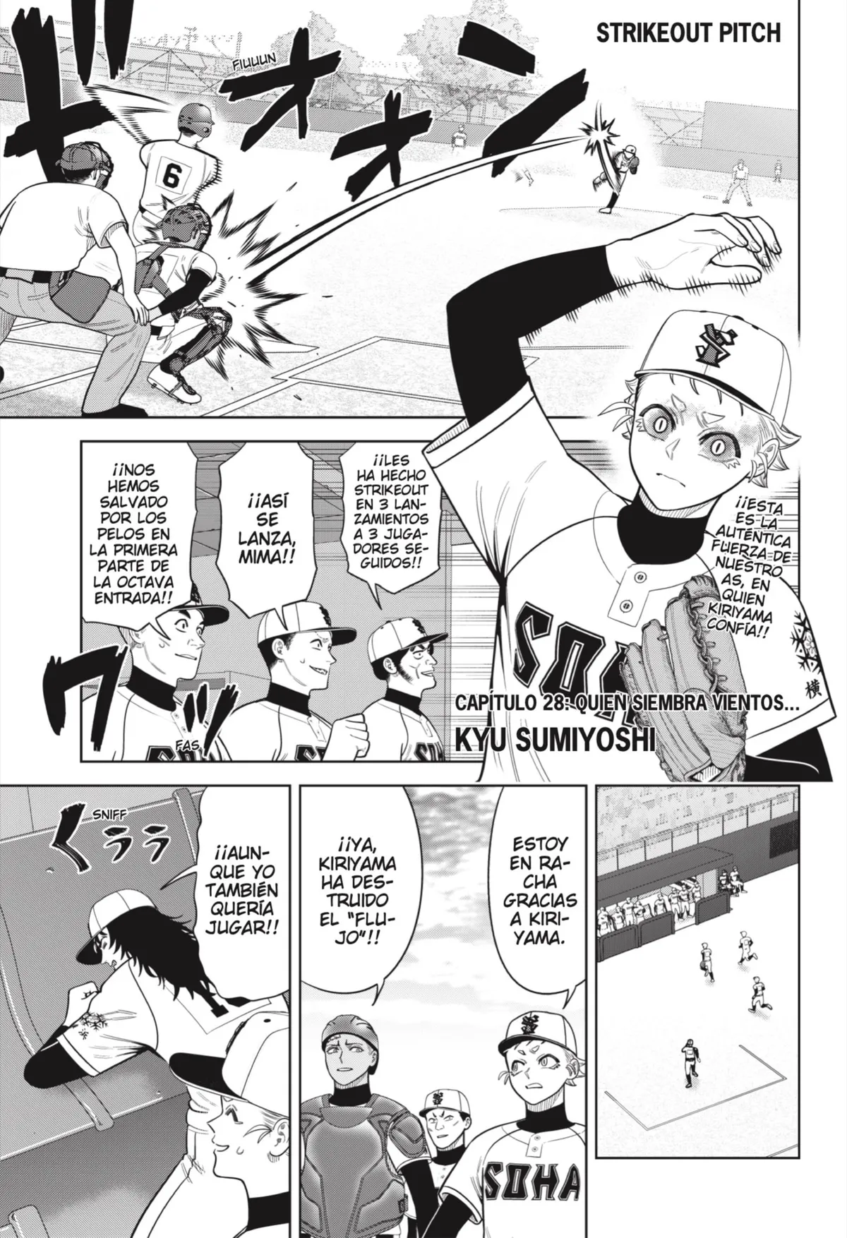 Strikeout Pitch Capítulo 28 en Línea - página 1