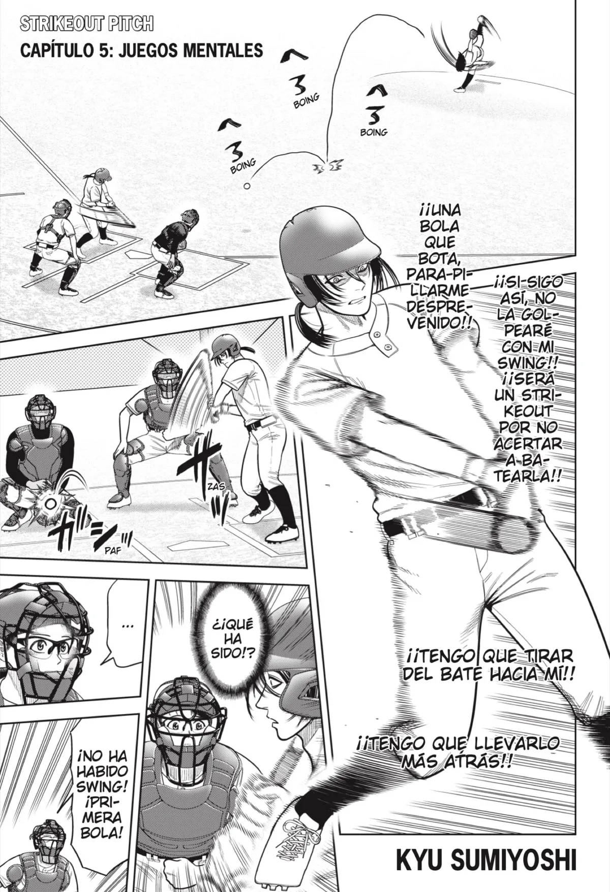 Strikeout Pitch Capítulo 5 en Línea - página 1