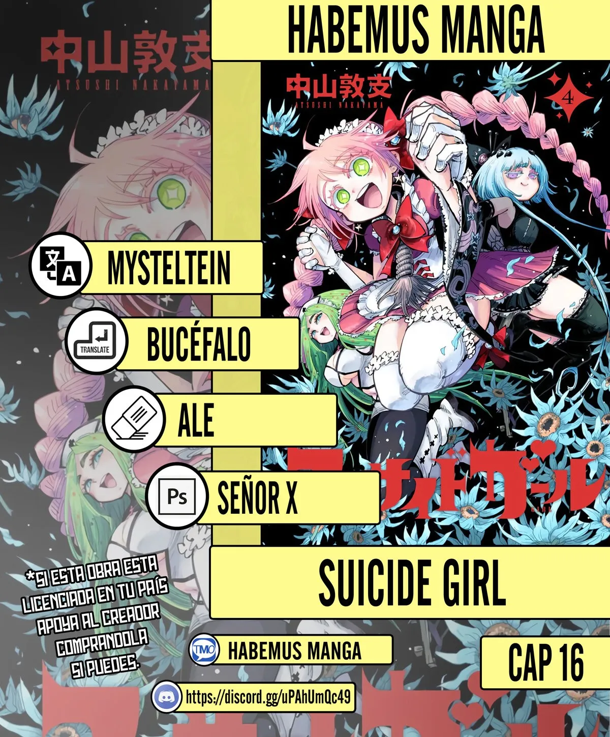 Suicide Girl Capítulo 16 en Línea - página 1